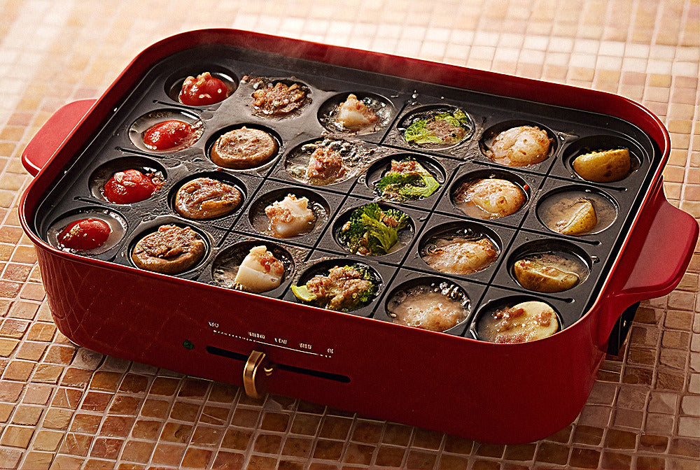 Six-Well Garlic Prawn Ahijo (Takoyaki Plate)