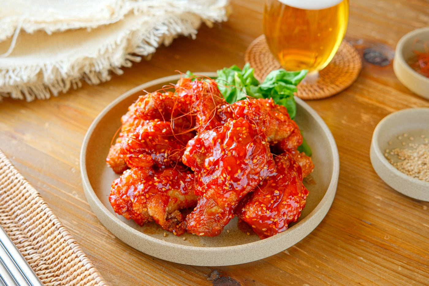 Korean Yangnyeom Chicken