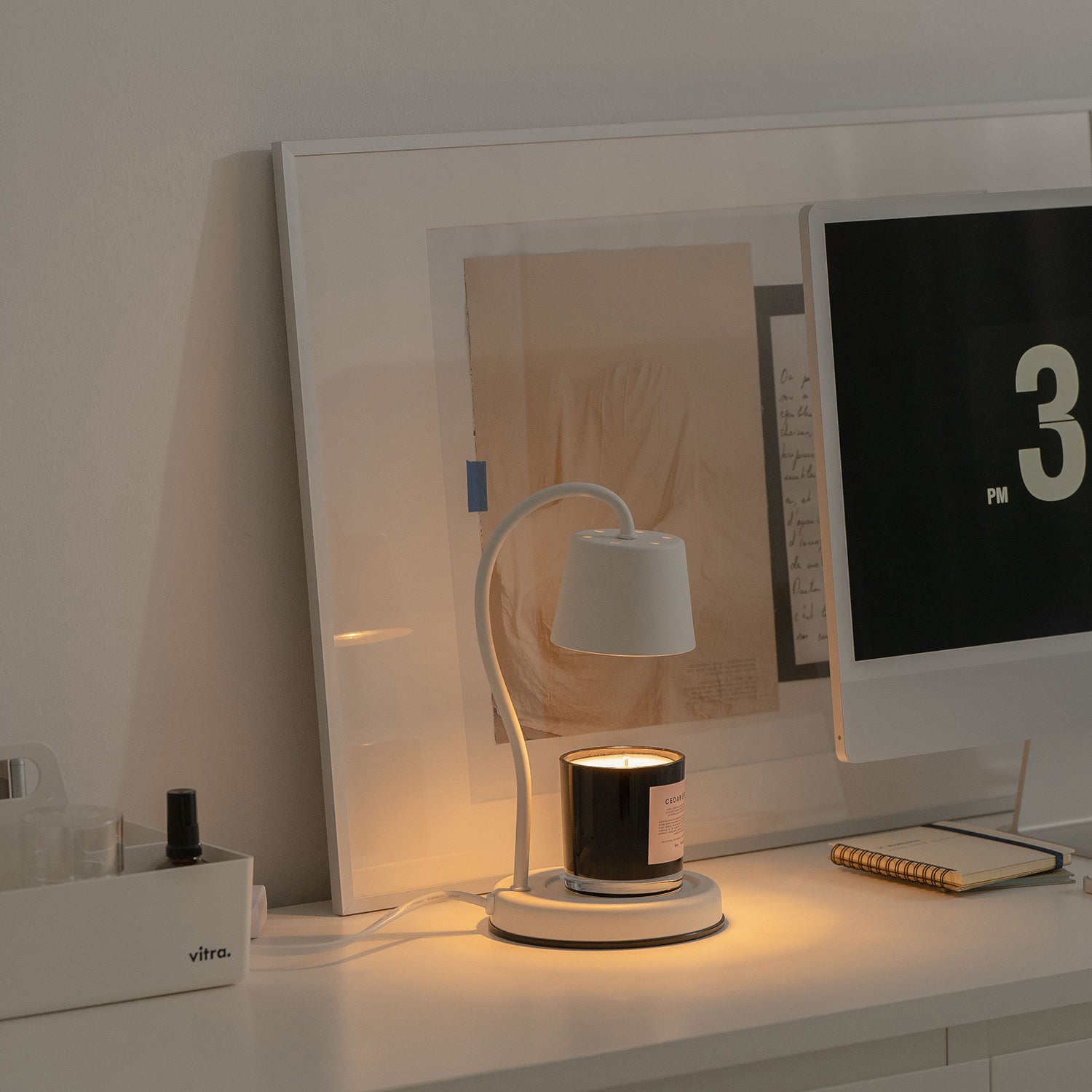 HOOOME Classic Candle Warmer - White HM-001W-HK