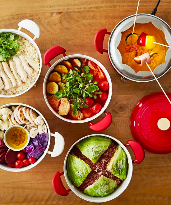 BRUNO Multi Grill Pot - Ash Glaze