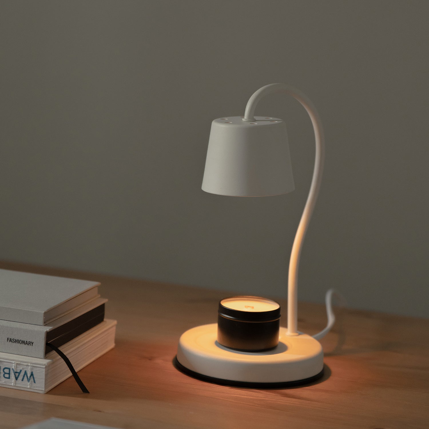 HOOOME Classic Candle Warmer - White HM-001W-HK