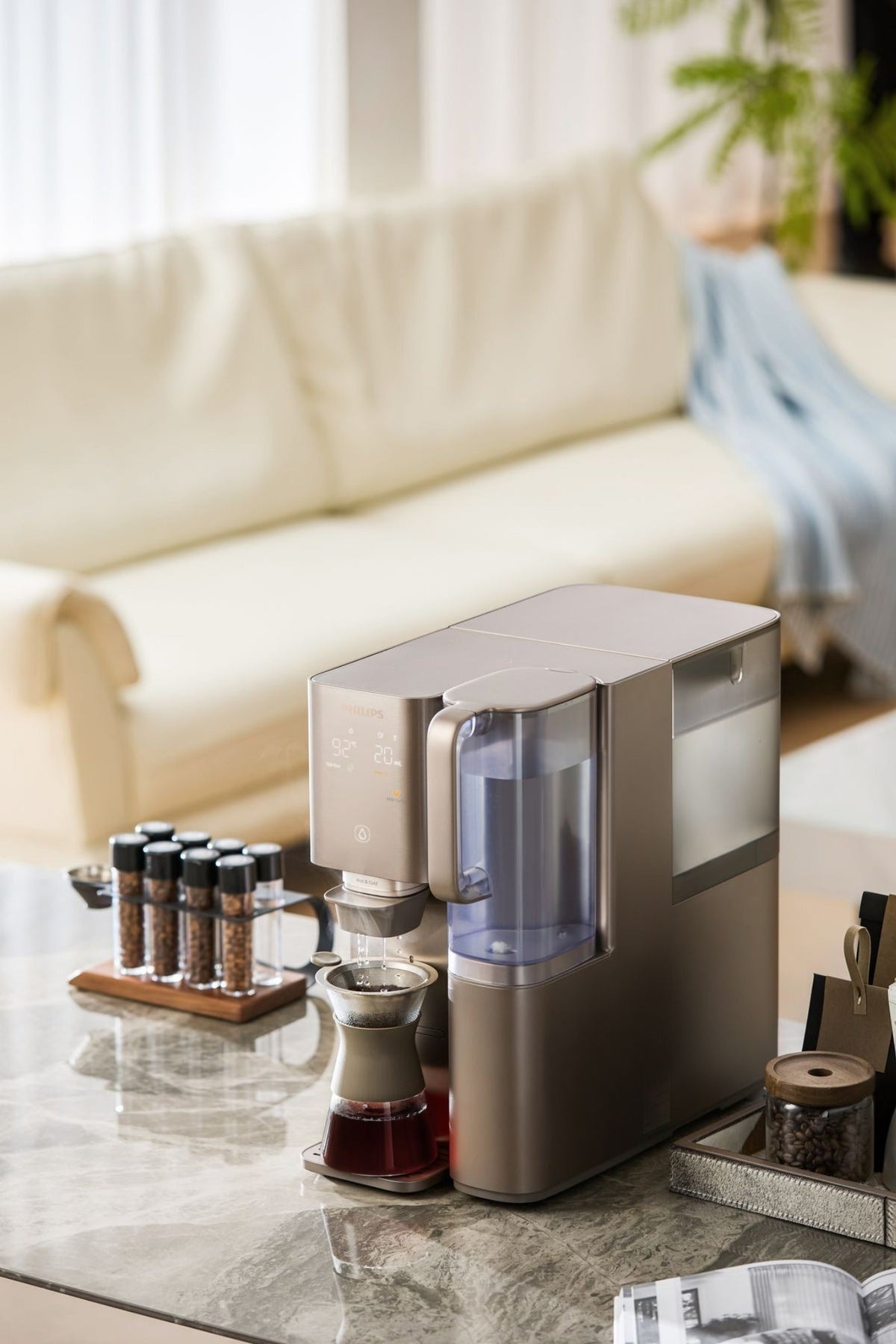 Philips ADD6951BR/90 RO water dispenser with coffee brewing – 9