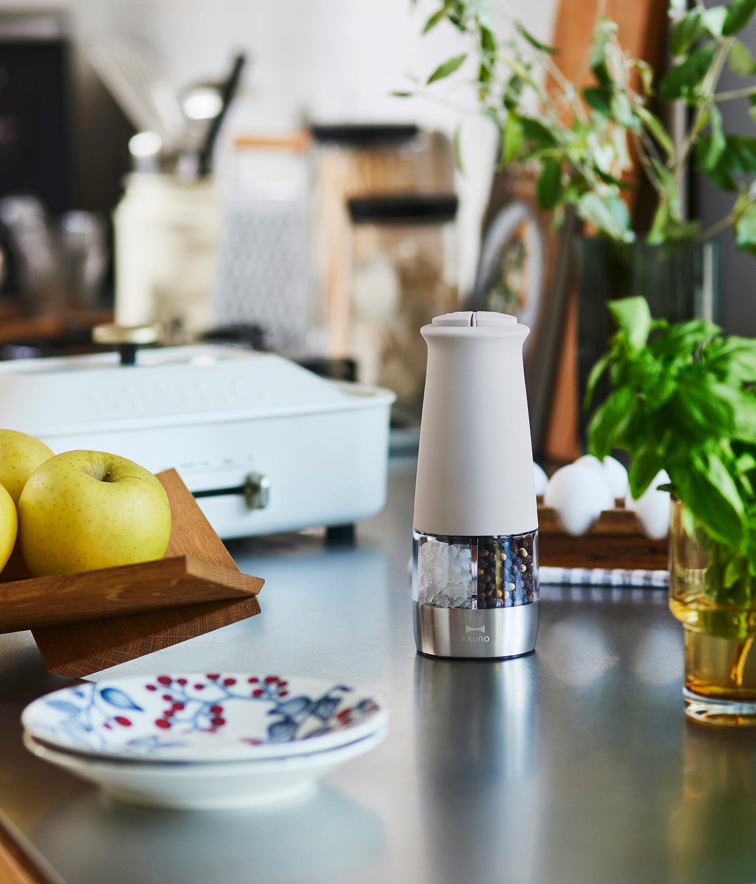 BRUNO Double Auto Spice Mill - Blue