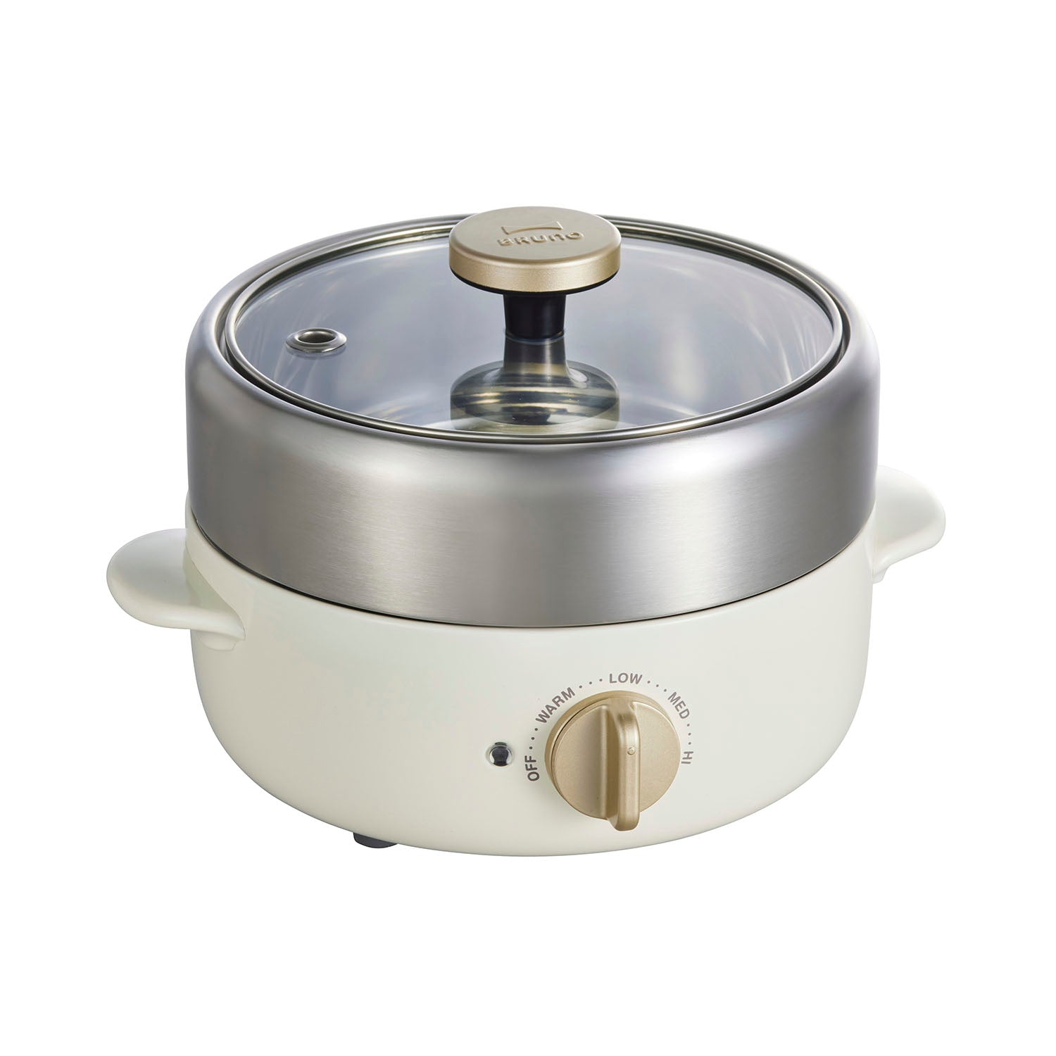 BRUNO Compact Multi Grill Pot - White