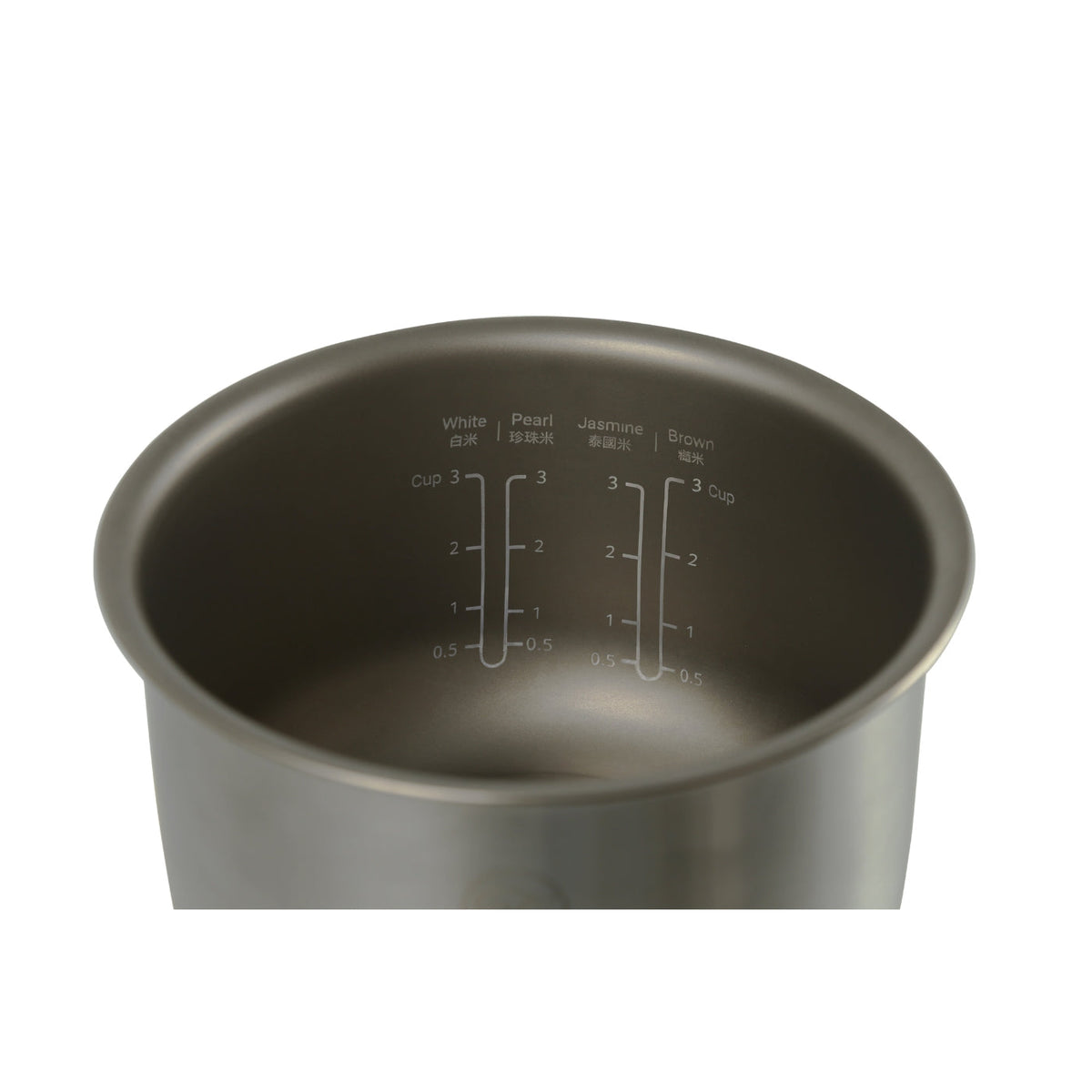 BRUNO Titanium Micro-Pressure Mini Rice Cooker | BZK-FB01HK-TI-IV (0.5L)