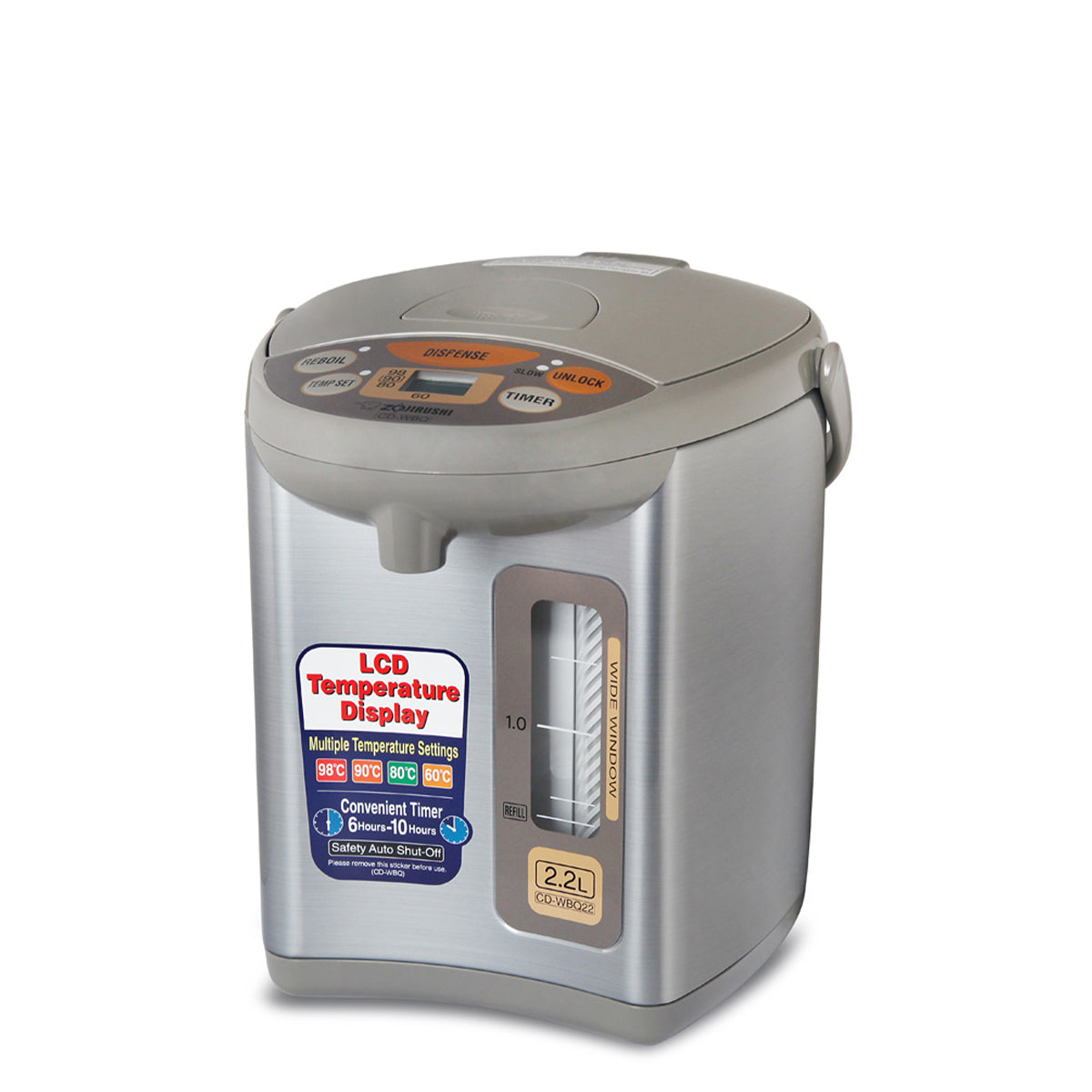 Zojirushi Electric Thermos Pot | CD-WBQ Micom Series (2.2L / 3.0L / 4.0L)