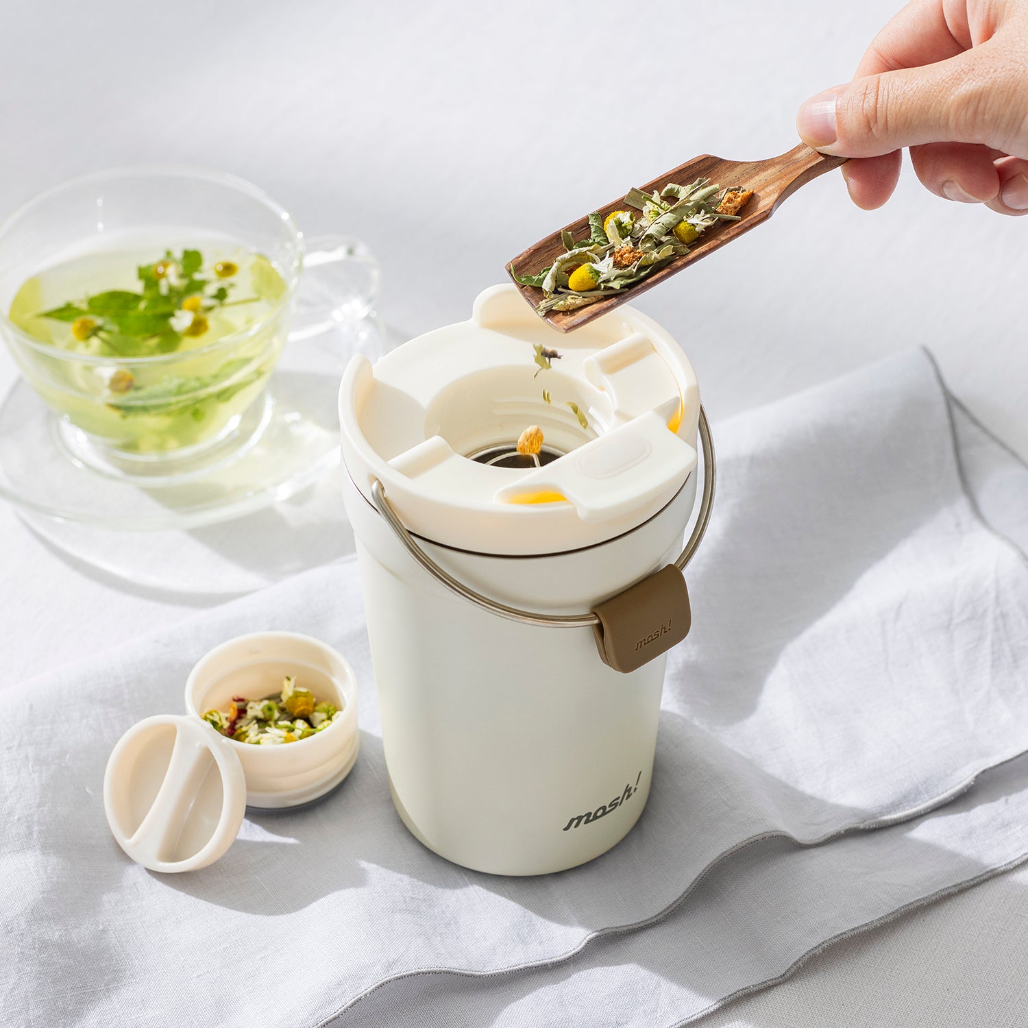 mosh! Thermal Tea Mug 380ml|DS-DMKS380