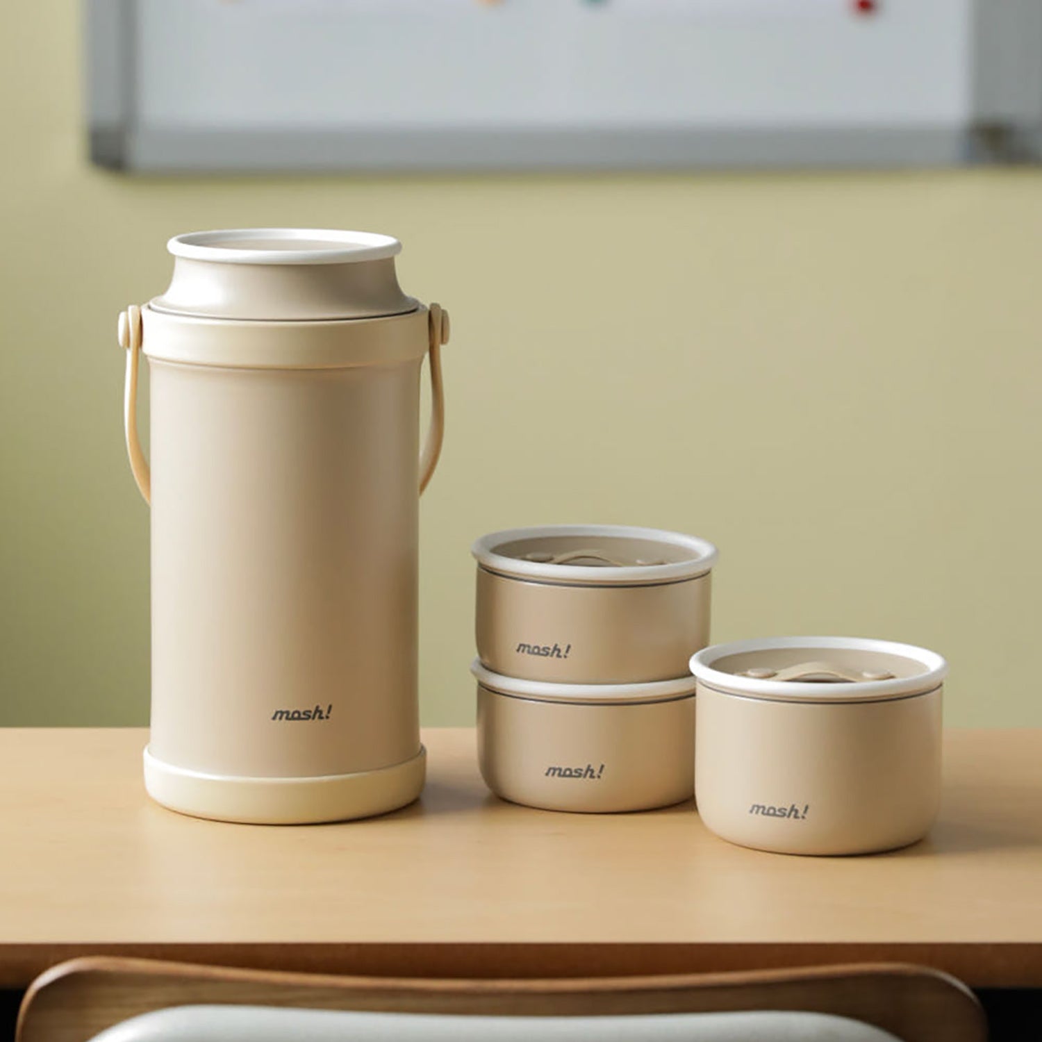 mosh! Lunch Jar 1.8L Set|DS-DMLJ1.8