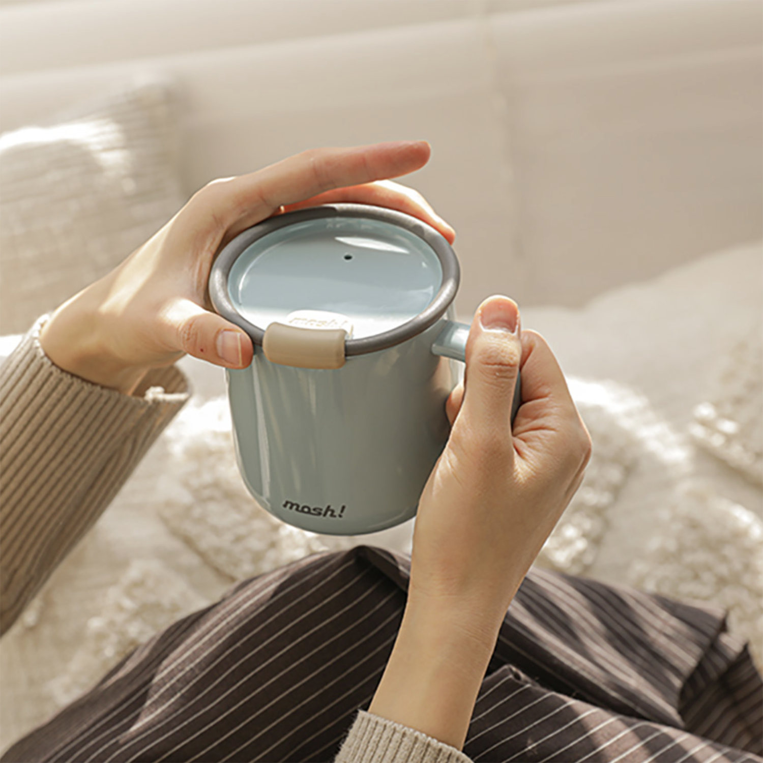 mosh! Latte Mug Cup 430ml|DS-DMLM430