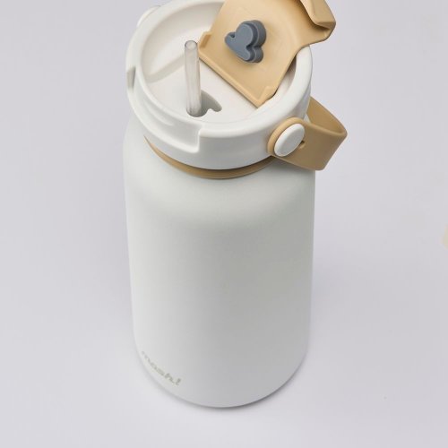mosh! Stainless Steel Straw Thermal Bottle 630ml|DS-DMNB630