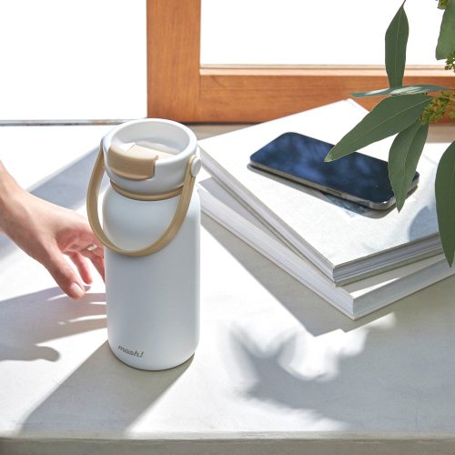 mosh! Stainless Steel Straw Thermal Bottle 630ml|DS-DMNB630