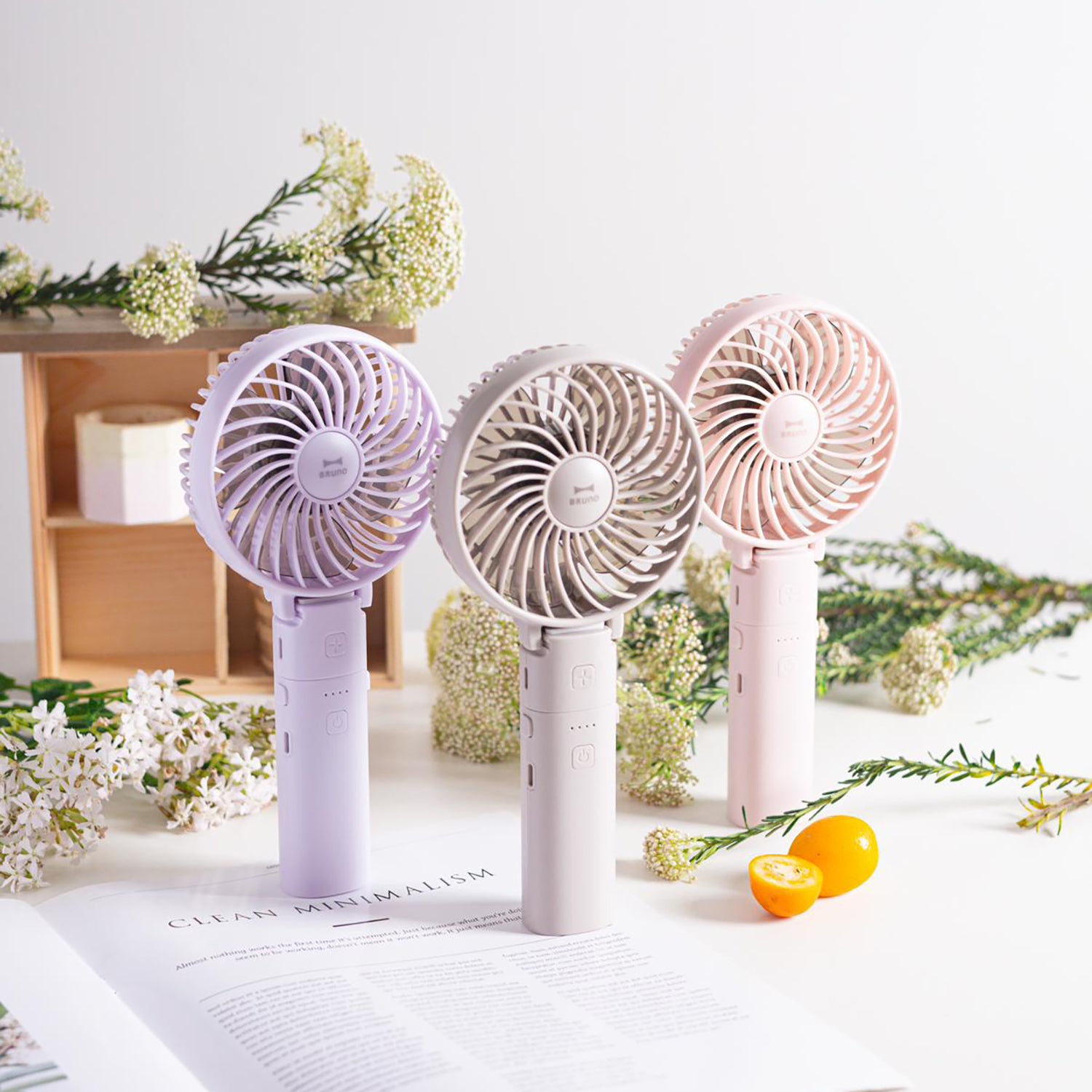 BRUNO Portable Mini Fan - Pink|BDE029-PK