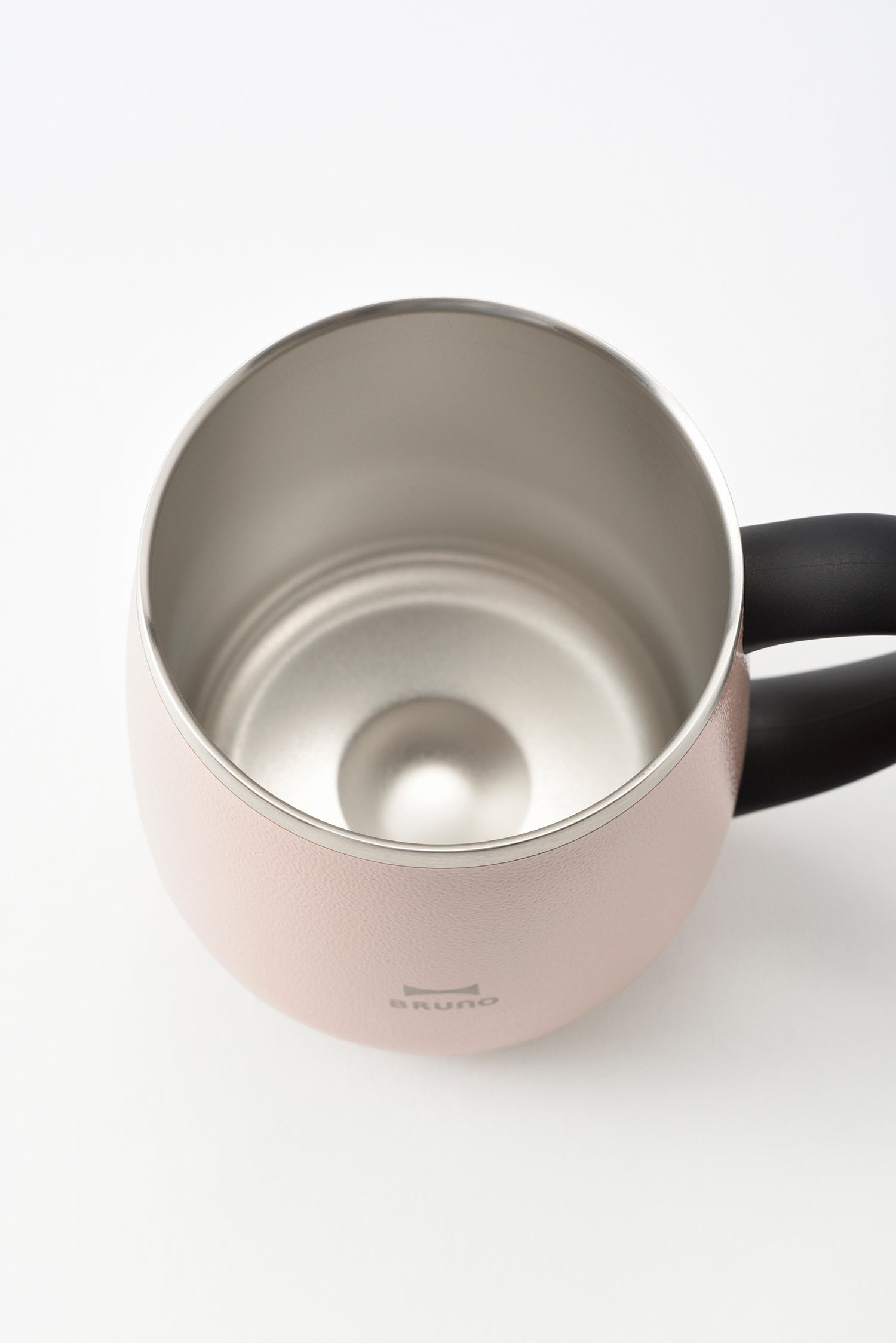 BRUNO Lid Stainless Mug Short - Blue Gray