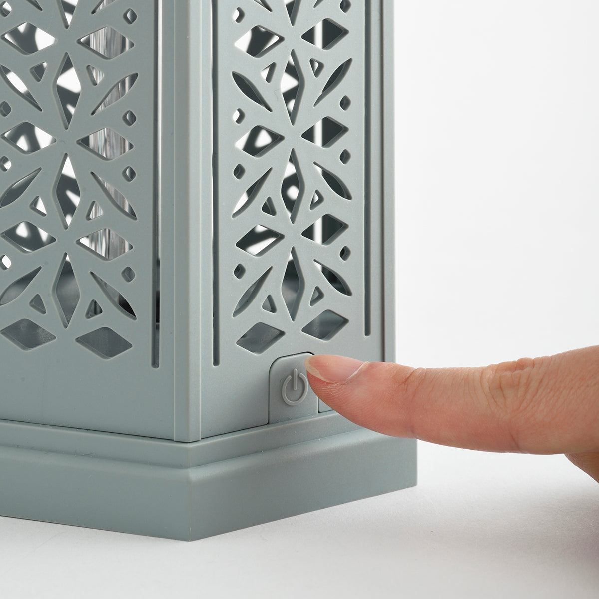 BRUNO LED Silhouette Lantern - Ivory