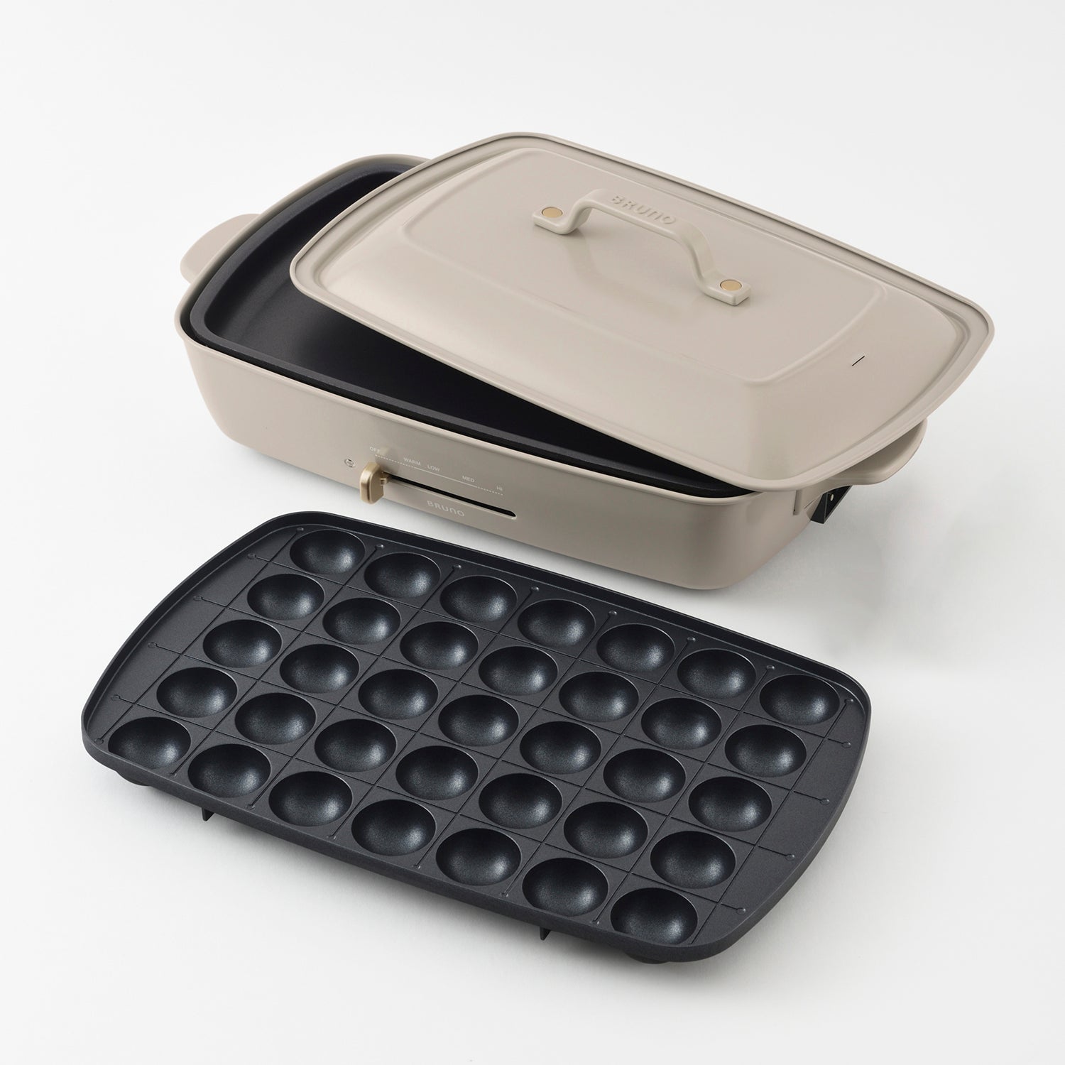 BRUNO Hot Plate Grande Size (Ash Glaze)