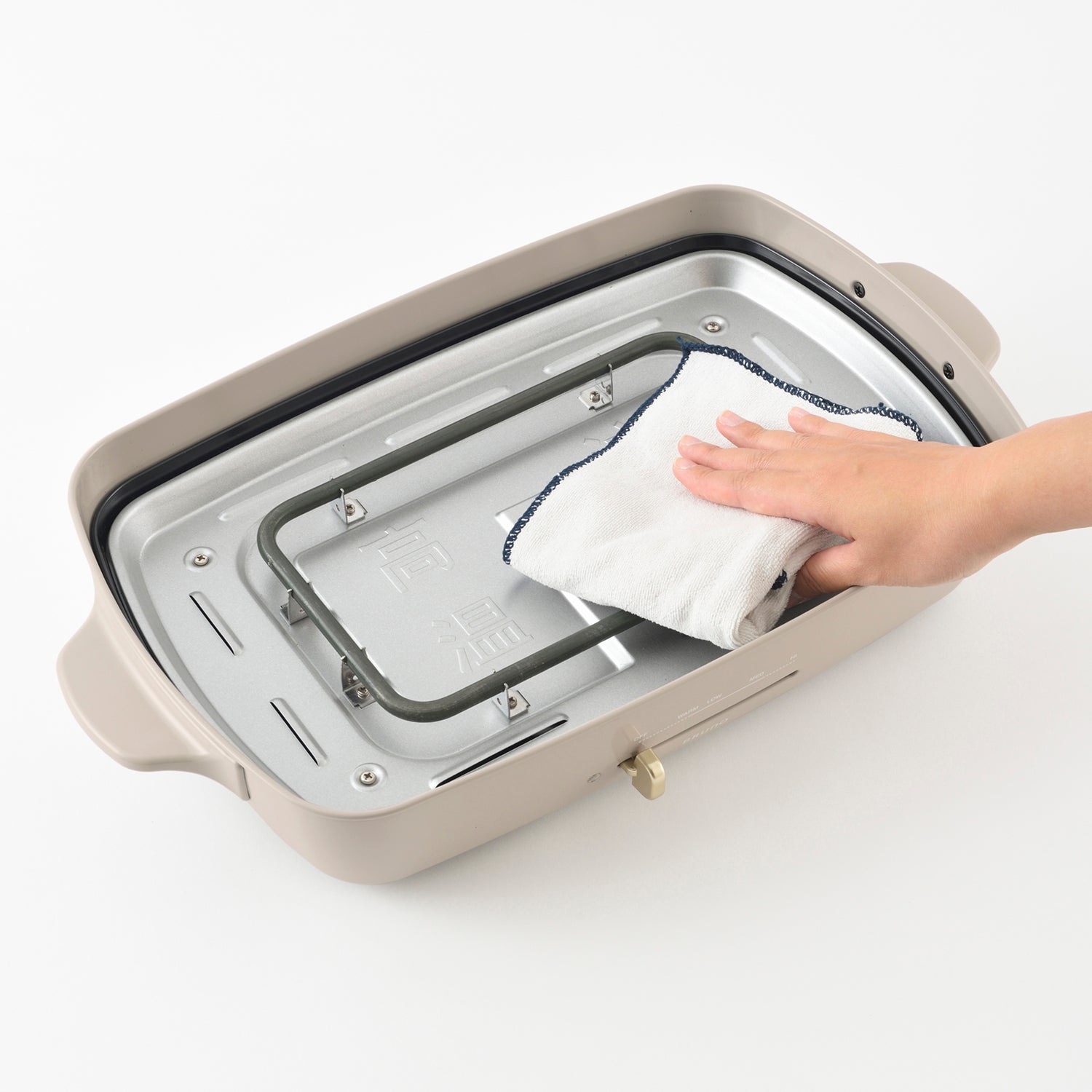 BRUNO Hot Plate Grande Size (Ash Glaze)