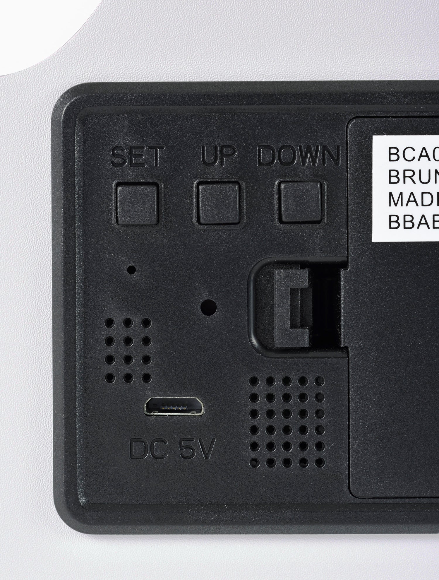 BRUNO Cloud Clock - White