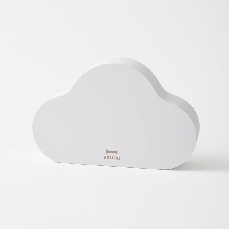 BRUNO Cloud Clock - White