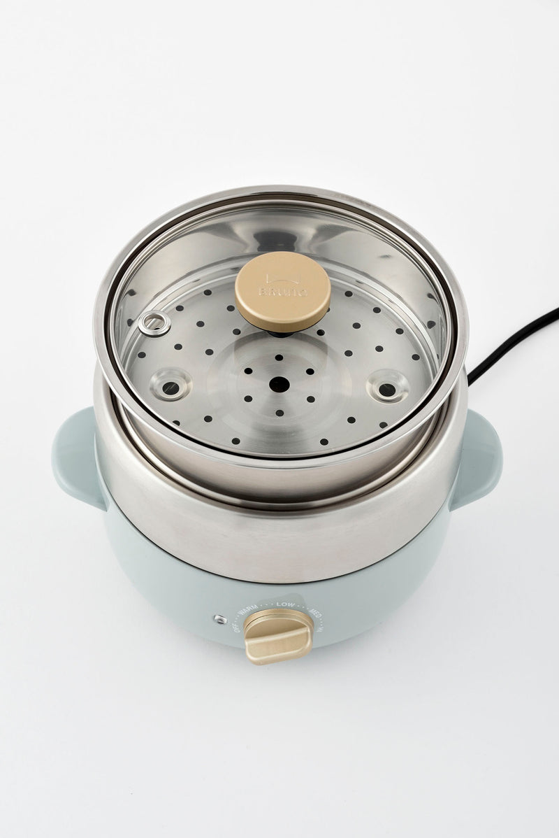 BRUNO Compact Multi Grill Pot - White (Preorder: Late May)