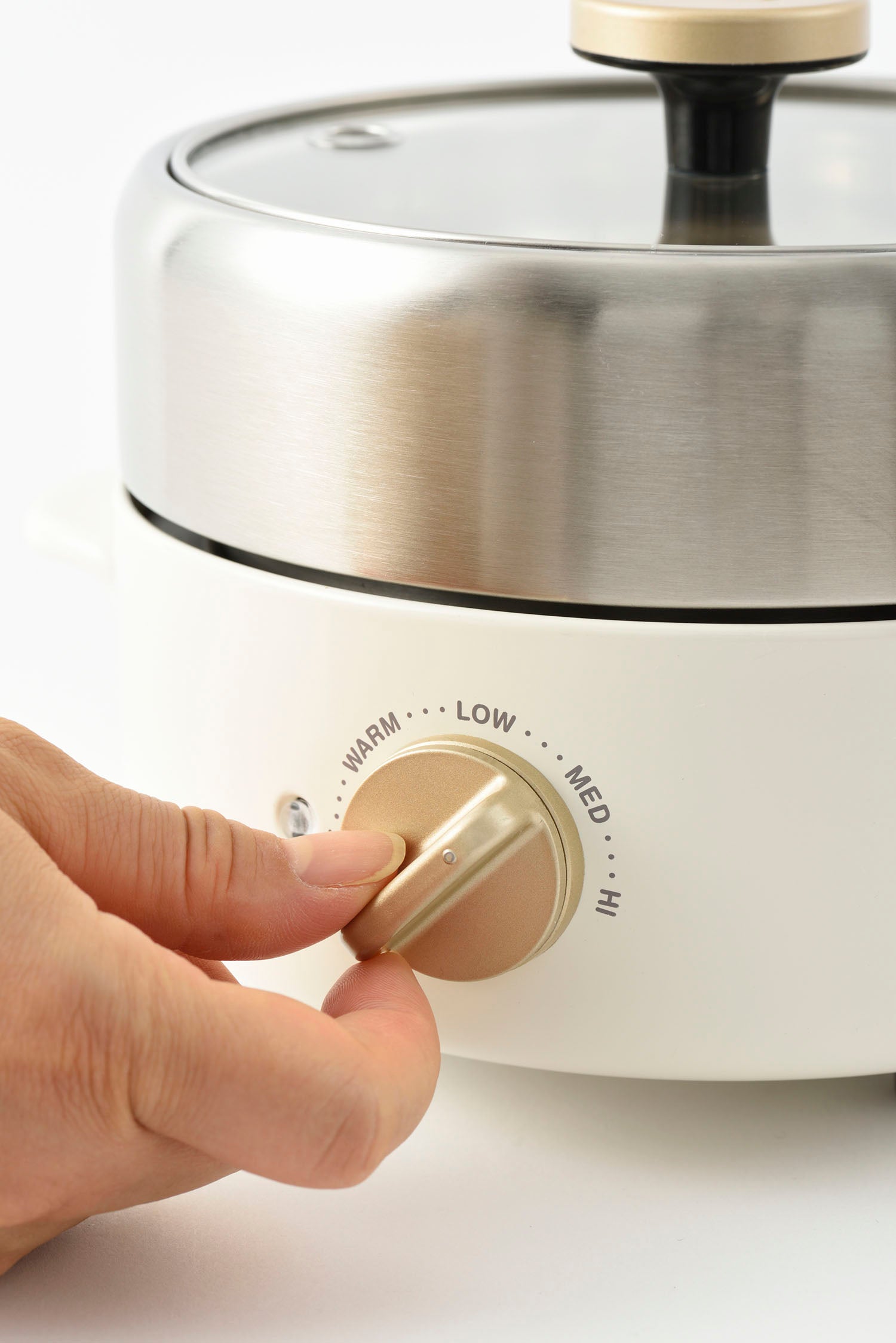 BRUNO Compact Multi Grill Pot - White