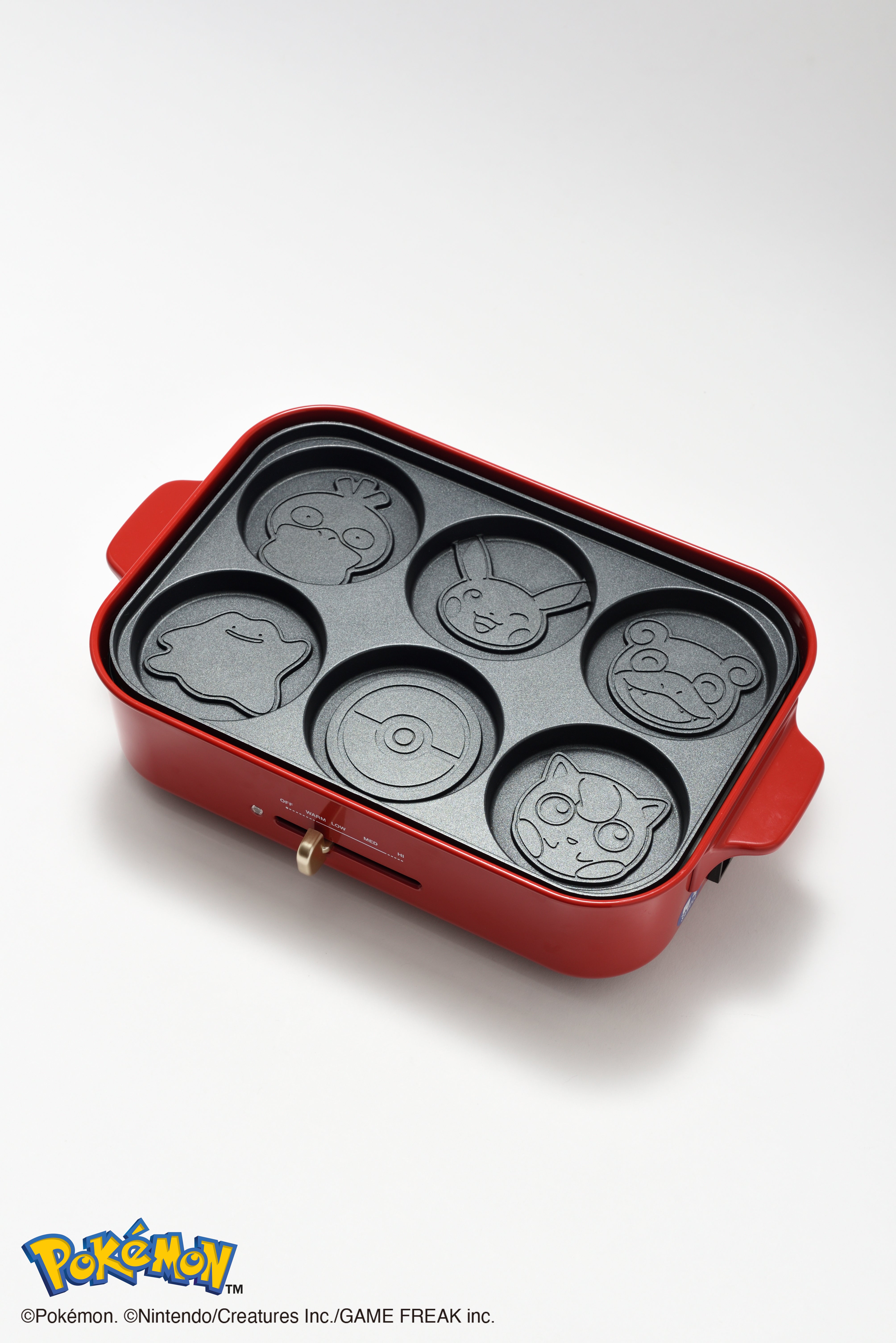 Pokémon Pancake Plate for Compact Hot Plate (Limited Edition) BOE059-PKM-CAKE