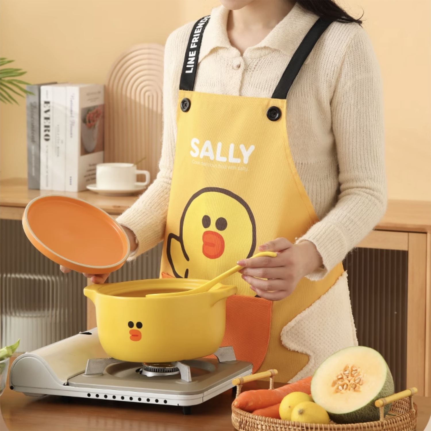 LINE FRIENDS Hand-Wiping Apron