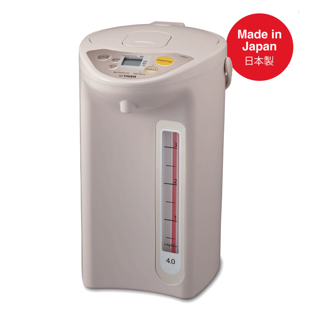 Tiger Electric Thermos Pot | PDR-S Series (3.0L / 4.0L)