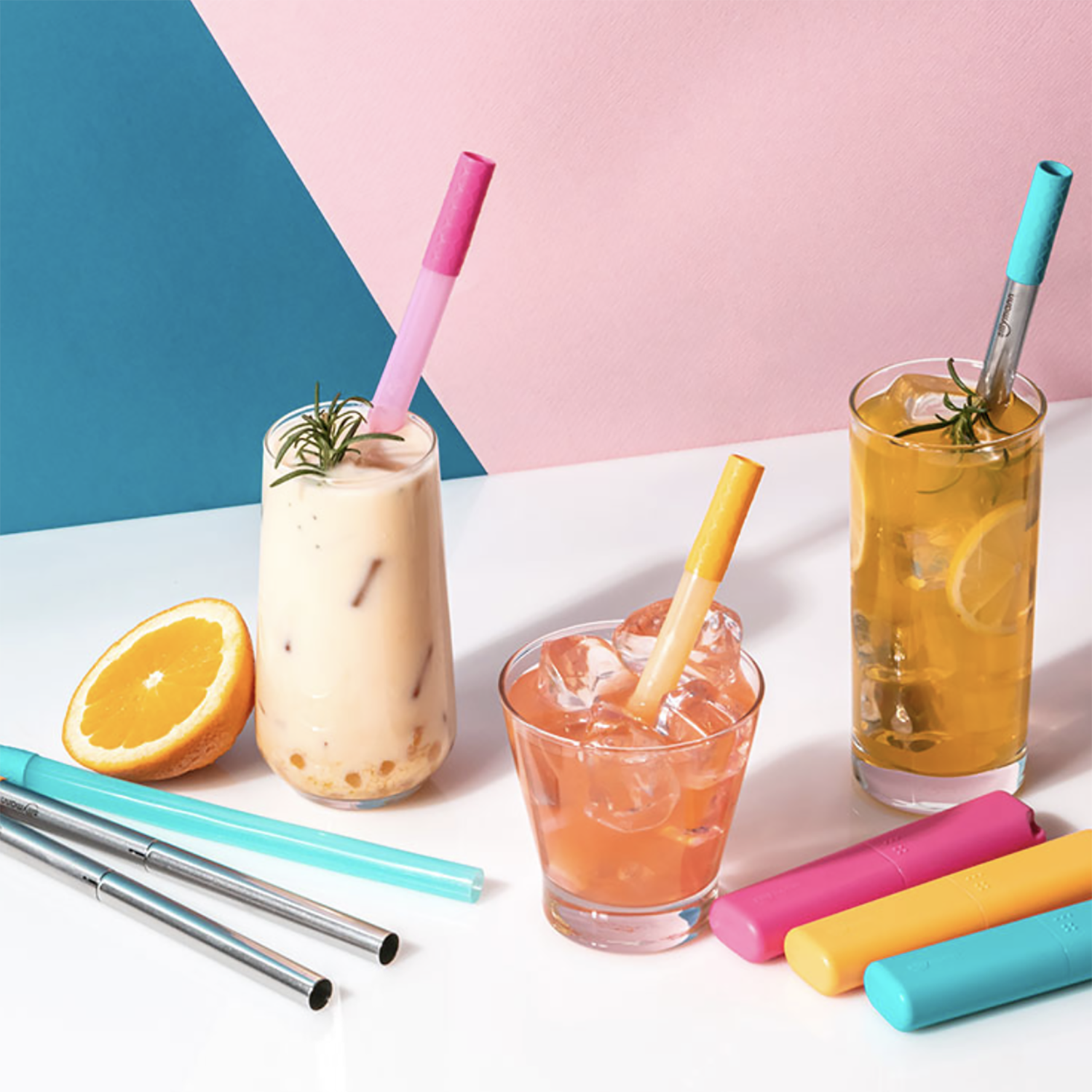 Sillymann Portable Stainless Steel Bubble Tea Straw|SM-WSB2086