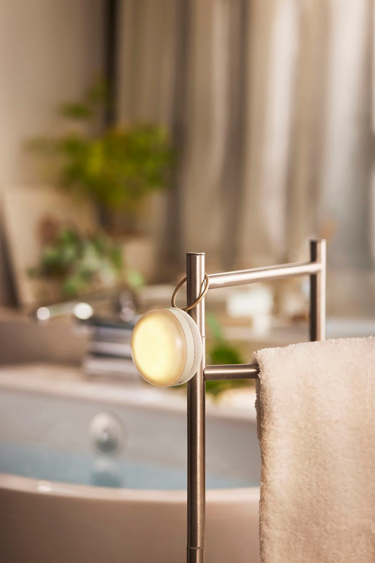 BRUNO Bluetooth Speaker & Light - Gray