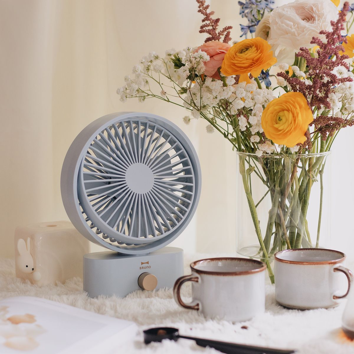 BRUNO Portable Swing Desk Fan | BDE061