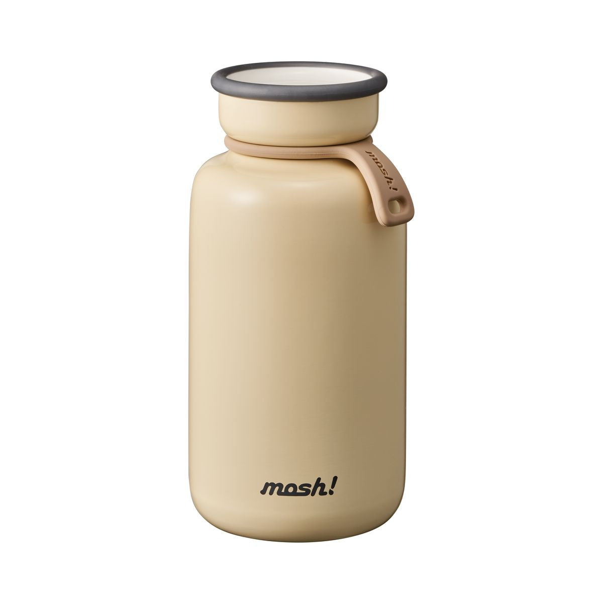 mosh! Latte Stainless Steel Bottle 450ml|DS-DMLB450