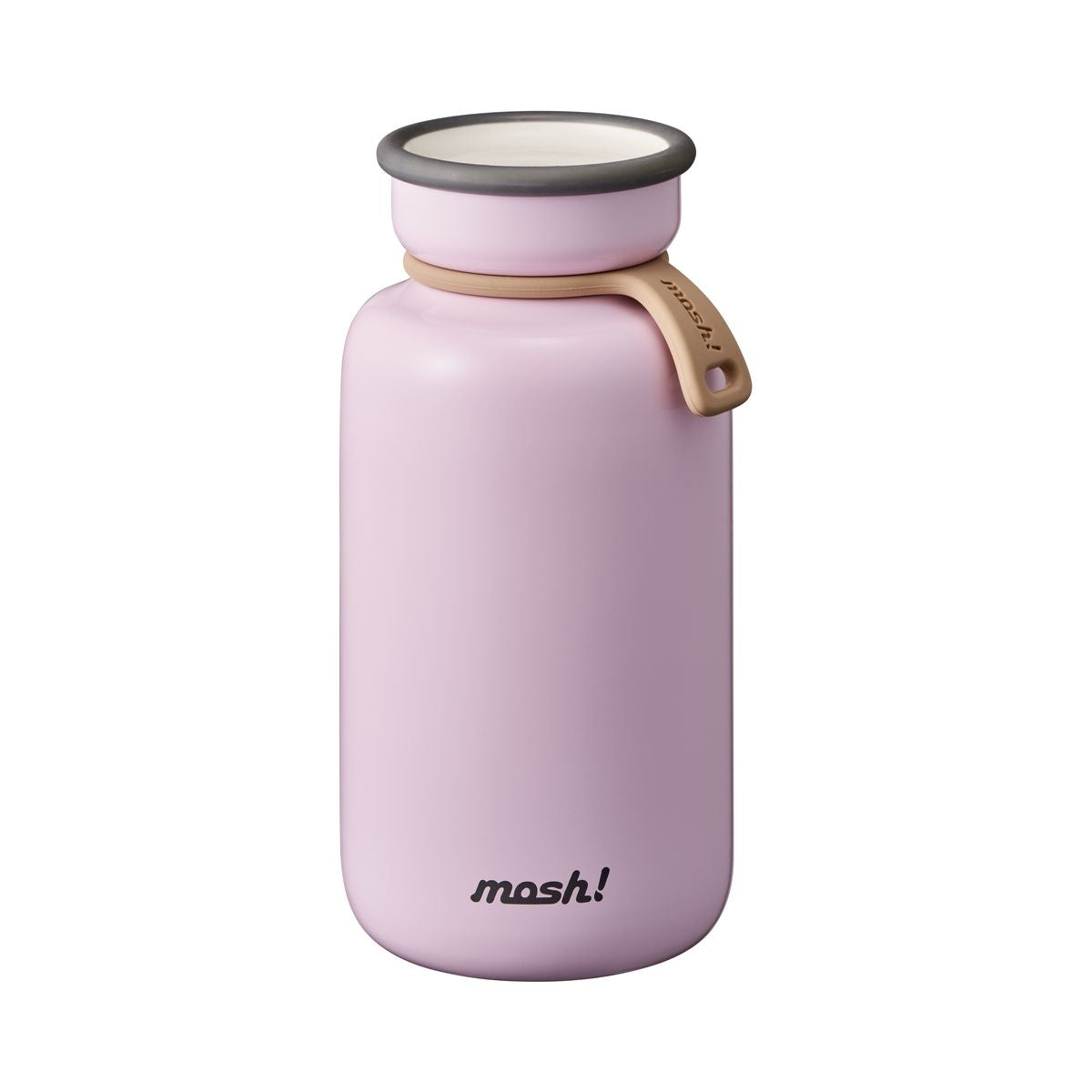 mosh! Latte Stainless Steel Bottle 450ml|DS-DMLB450