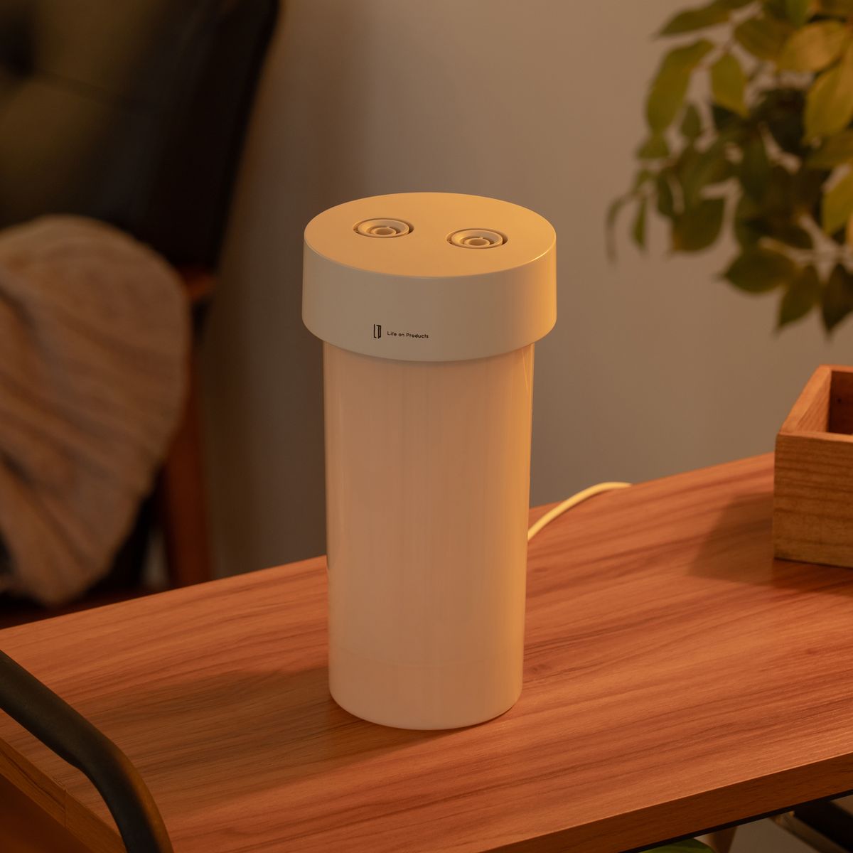 Life on Products USB Twin Jet Humidifier 800ml | LCAHF011