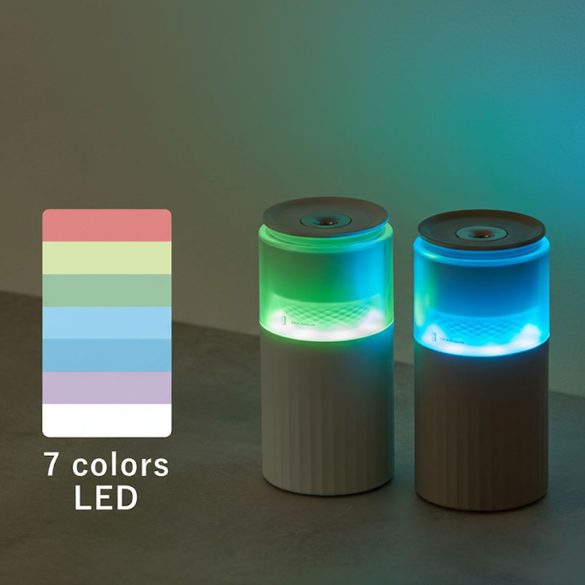 Life on Products Rechargeable Mood Light Humidifier | LCAHF015