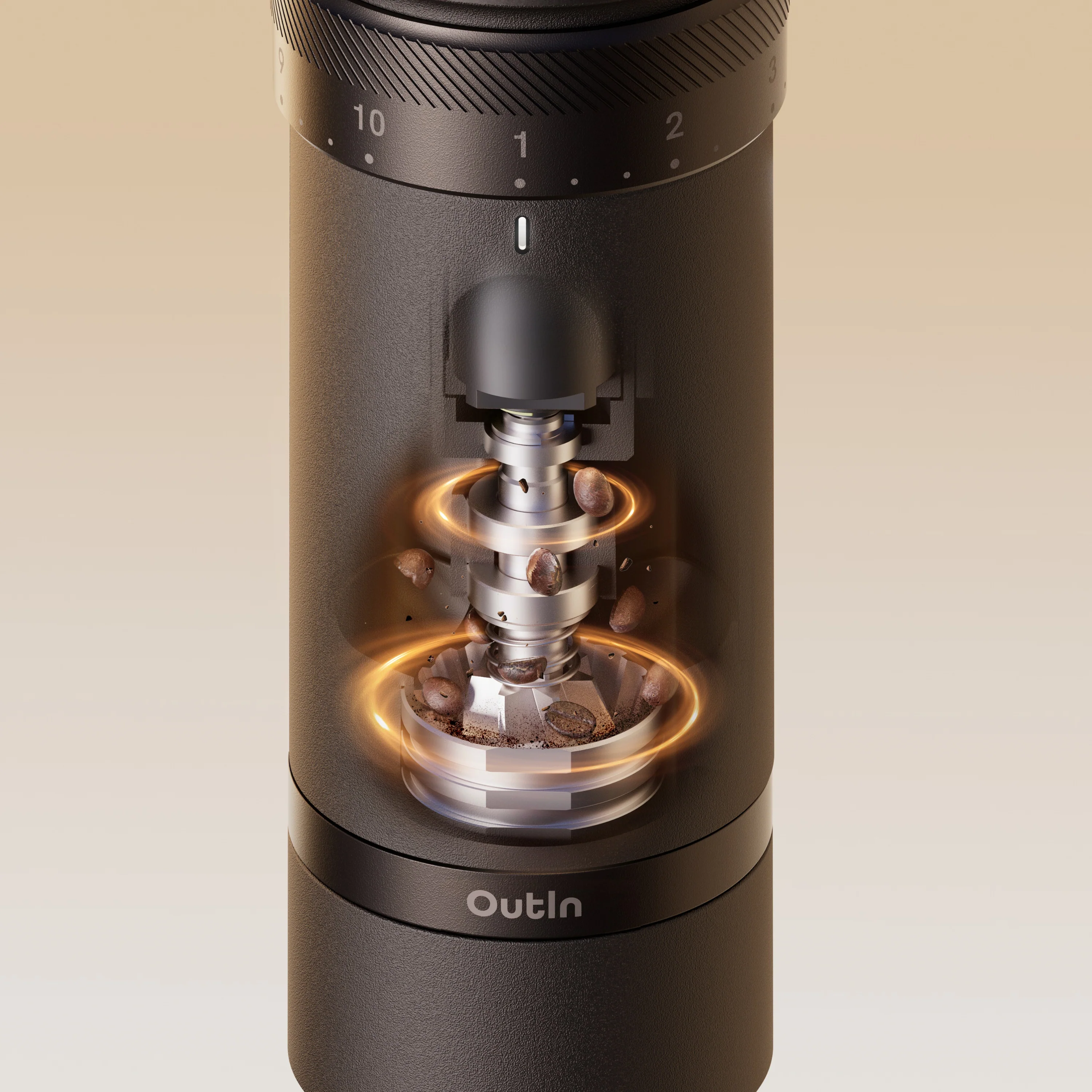 OutIn Fino Portable Electric Coffee Grinder | OTCG-01