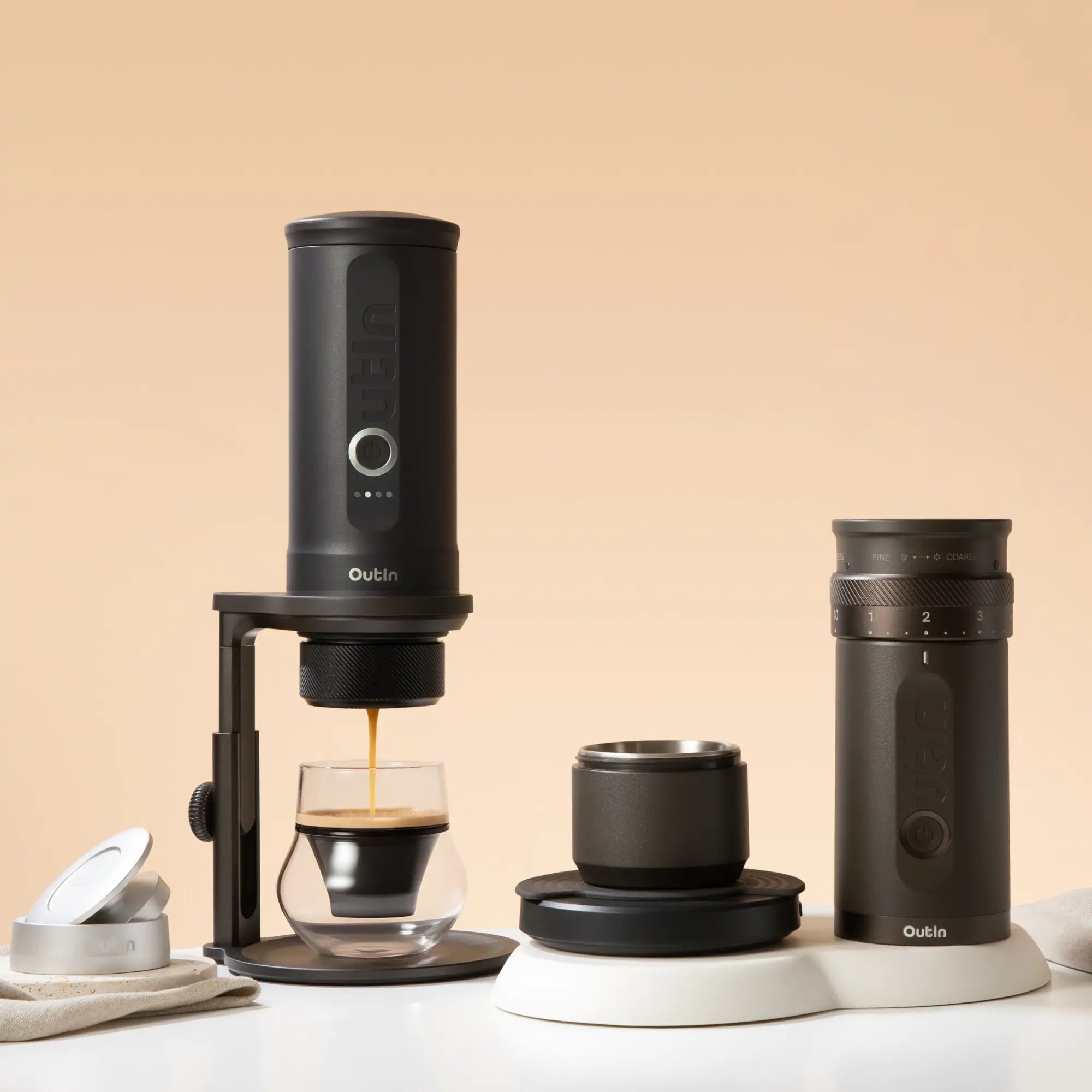OutIn Fino Portable Electric Coffee Grinder | OTCG-01
