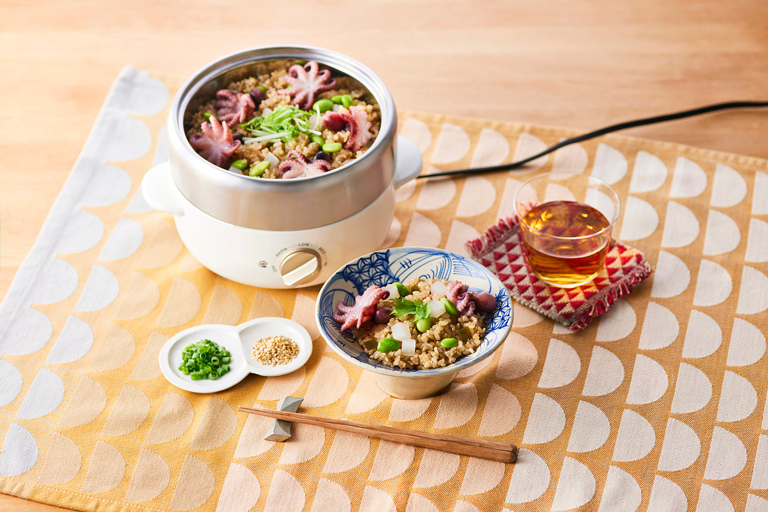 BRUNO Compact Multi Grill Pot - Blue Green