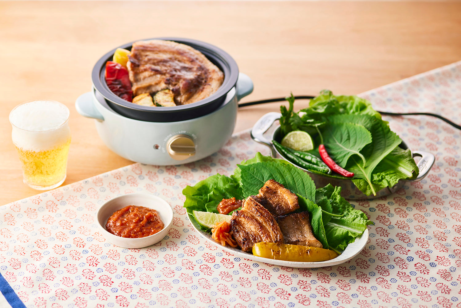 BRUNO Compact Multi Grill Pot - White