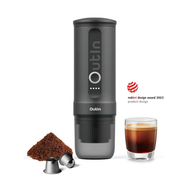 Outin Nano Portable Espresso Machine (Space Grey) (Preorder: Late May)