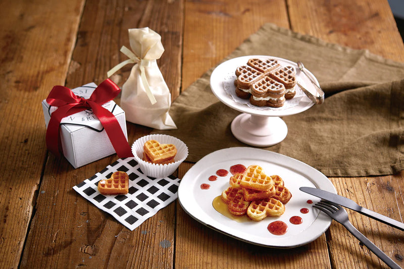 Heart Waffle Plates (For Vitantonio)