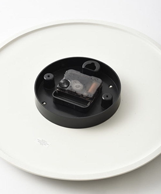 BRUNO Embossed Wall Clock - Light Blue