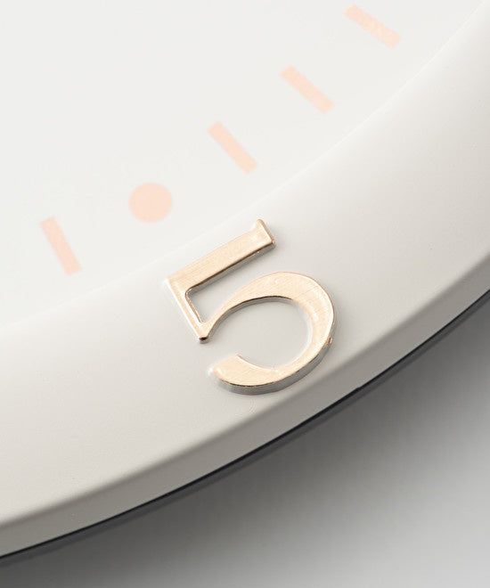 BRUNO Pastel Wall Clock - Greige