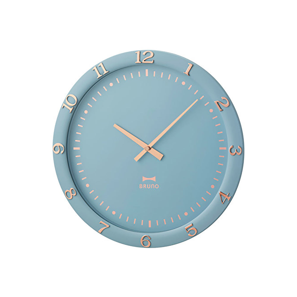 BRUNO Pastel Wall Clock - Blue
