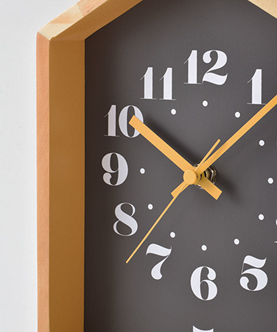 BRUNO Woodhouse Clock - White