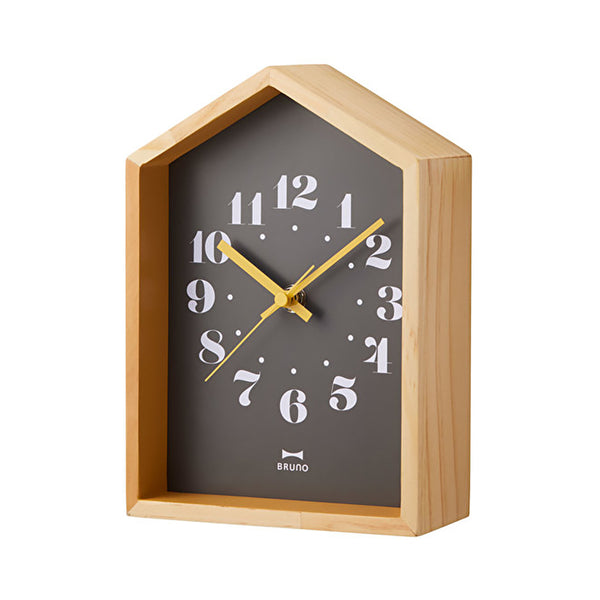BRUNO Woodhouse Clock - Black