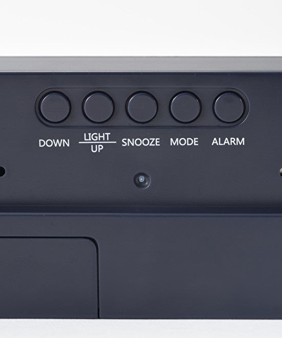 BRUNO LED Mirror Clock - Ivory