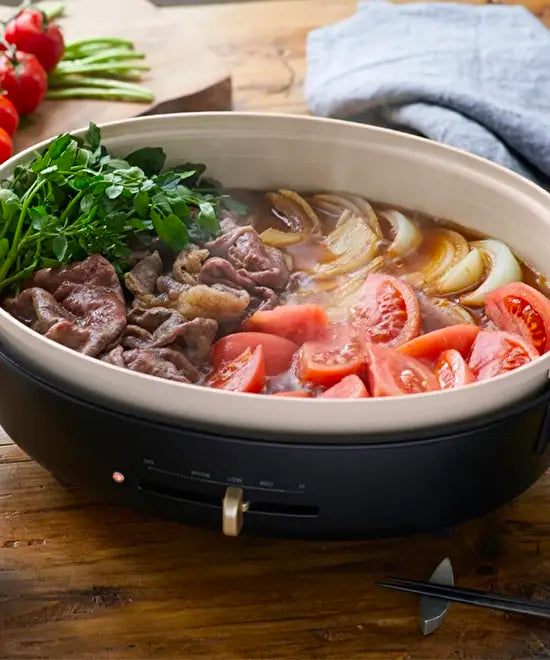 BRUNO Ceramic-Coated Pot (for Oval Hot Plate / Replacement)