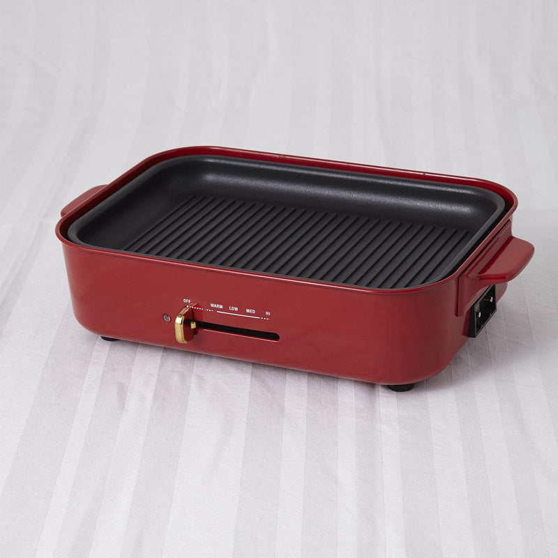 Grill Plate (for Compact Hotplates) (Preorder: Mid-April 2021) - happycooking uk