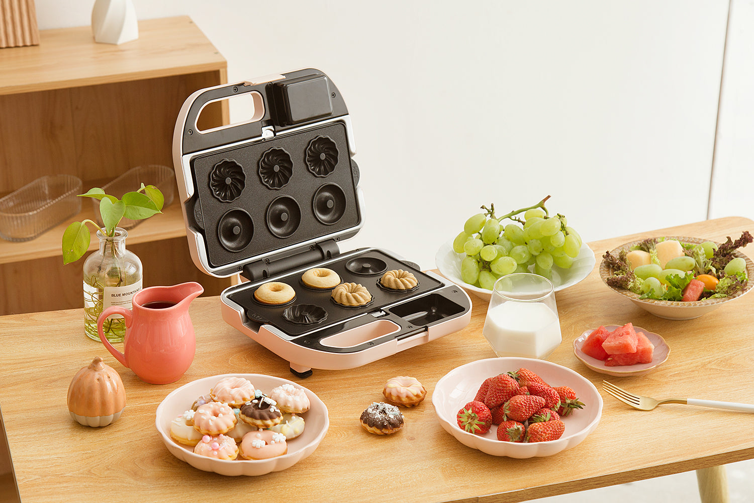 Vitantonio Waffle & Hot Sand Maker - Pink