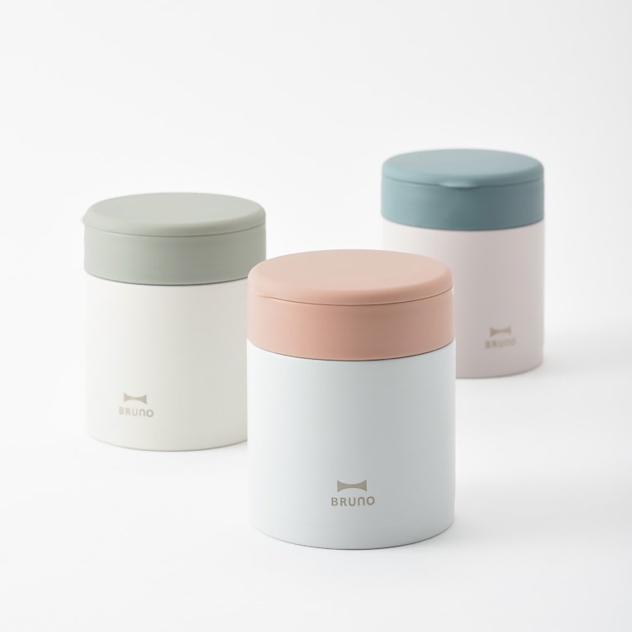 BRUNO Soup Jar (Blue/Light Pink)